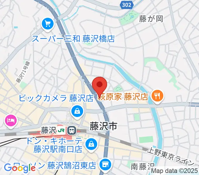 国際新堀芸術学院の地図