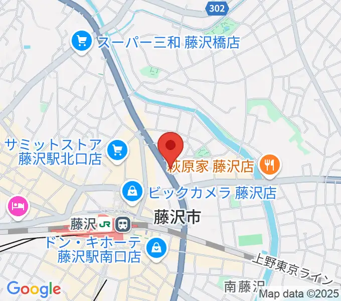 国際新堀芸術学院の地図