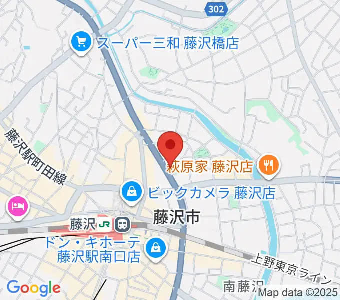 国際新堀芸術学院の地図