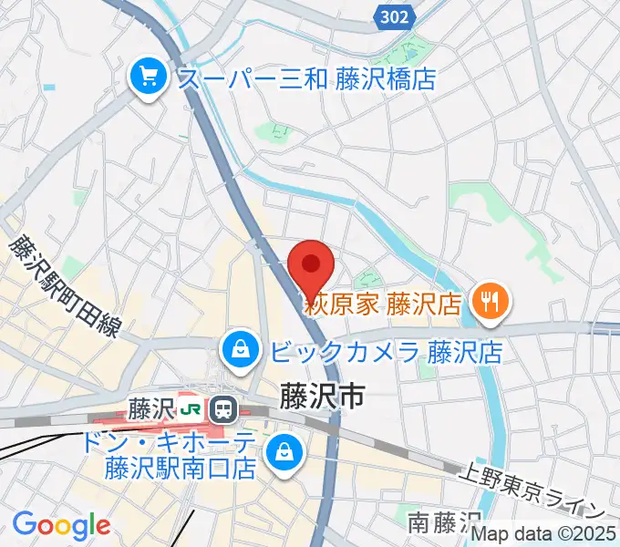 国際新堀芸術学院の地図