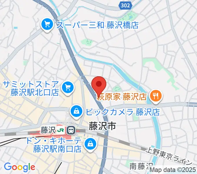 国際新堀芸術学院の地図