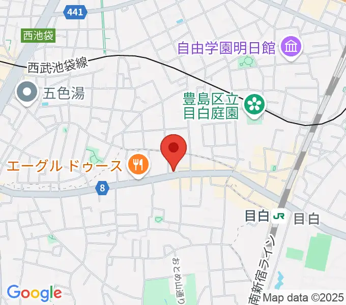 音楽教室アルルの地図