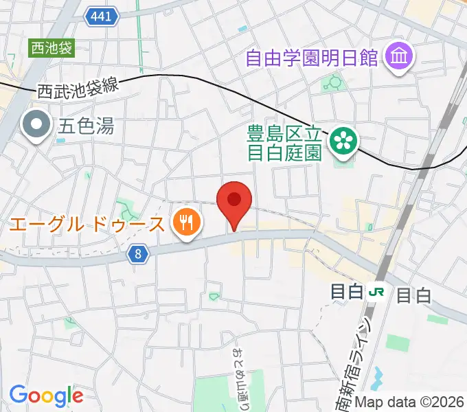 アルル音楽教室の地図