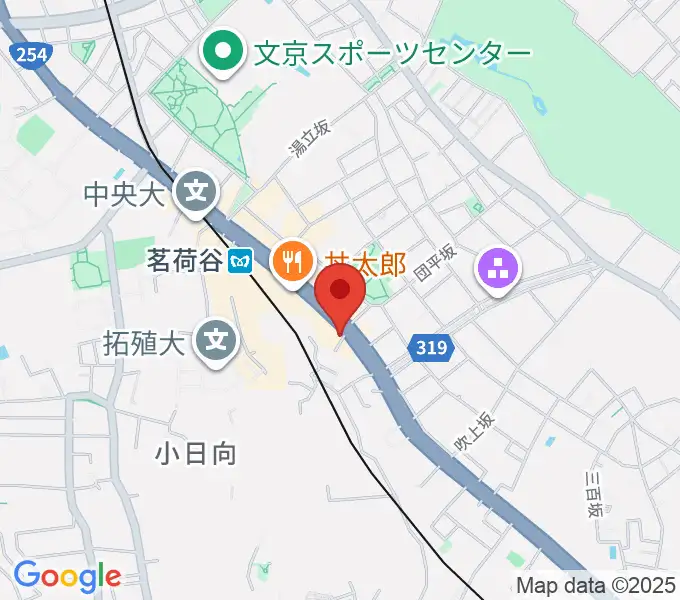 プレスト音楽教室の地図