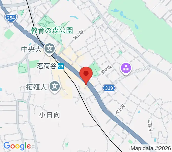 プレスト音楽教室の地図