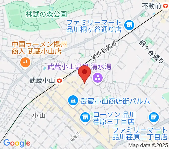心弦二胡教室の地図