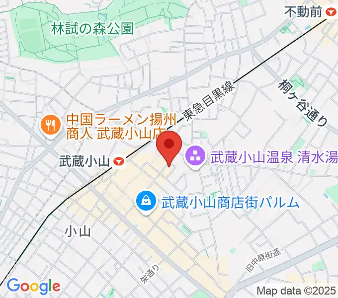 心弦二胡教室の地図
