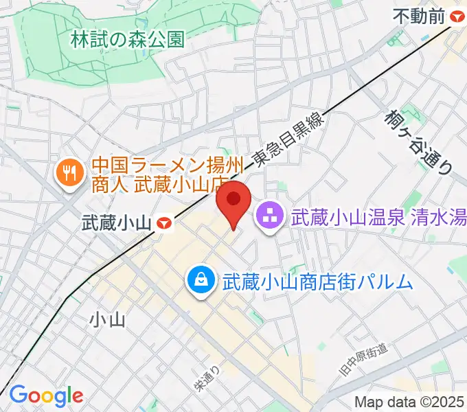心弦二胡教室の地図