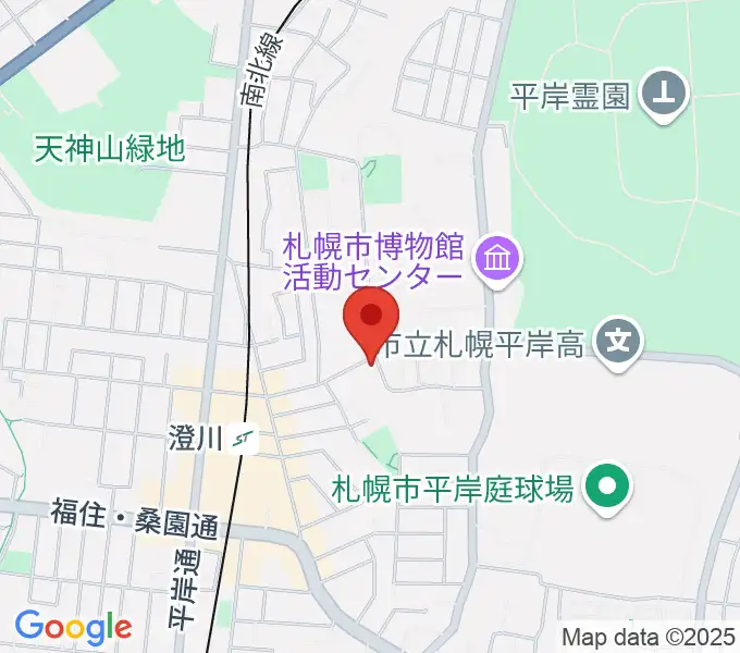 札幌コンセルヴァトワールの地図