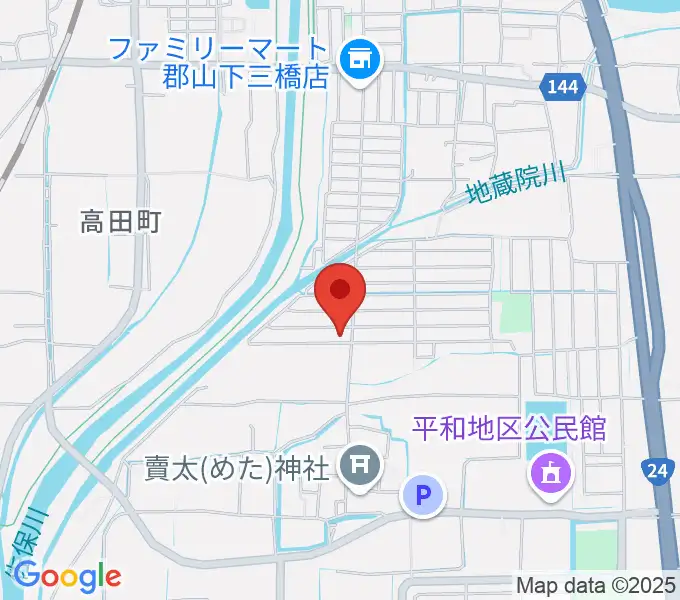 たんと音楽教室の地図