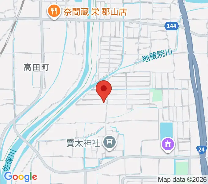 たんと音楽教室の地図