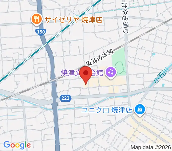 スタジオソングラインの地図