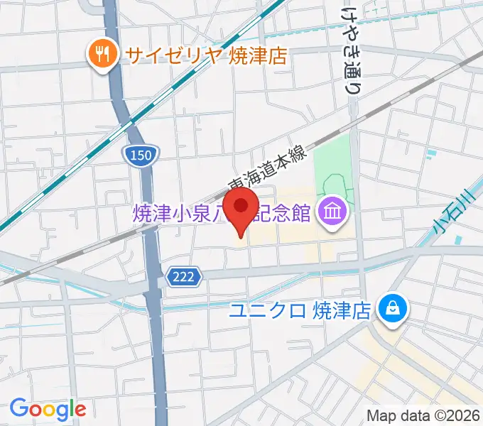 スタジオソングラインの地図