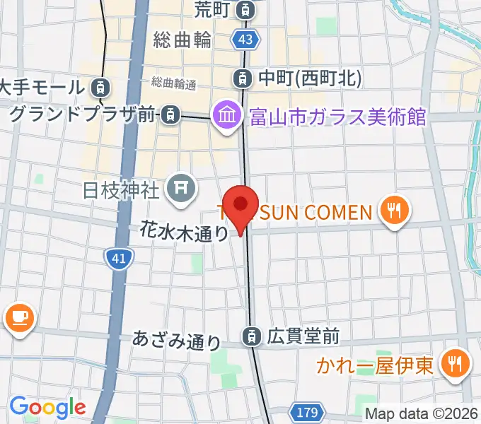 [移転]音楽酒家 村門の地図