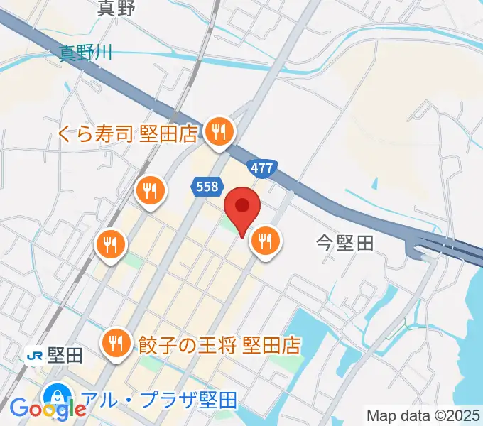 沖縄三線 和於屋の地図