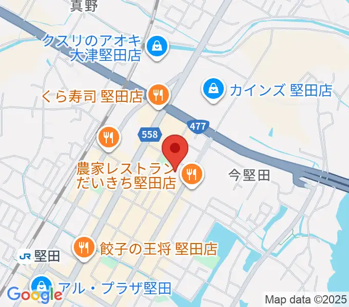 沖縄三線 和於屋の地図