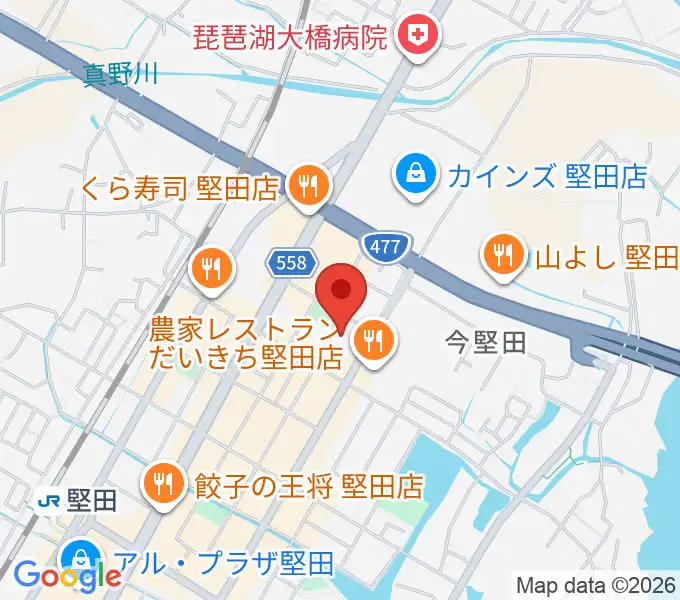 沖縄三線 和於屋の地図