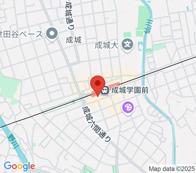 成城ミュージックアカデミーの地図