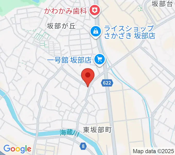 スタジオウッドボックスの地図