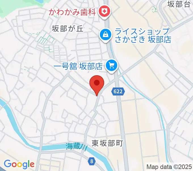 スタジオウッドボックスの地図