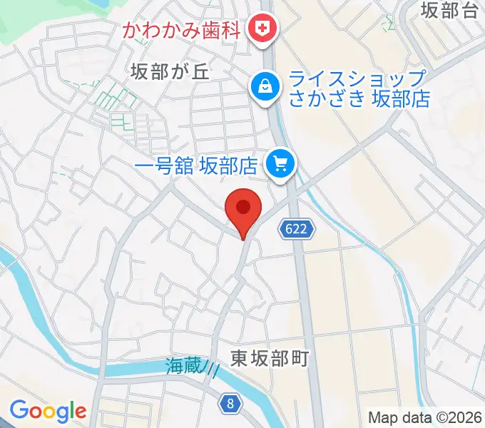 スタジオウッドボックスの地図