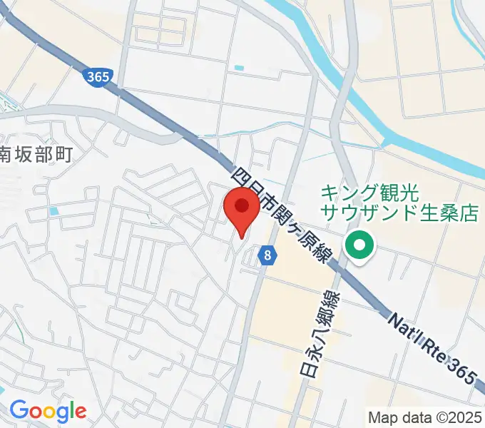 シークレットスタジオの地図