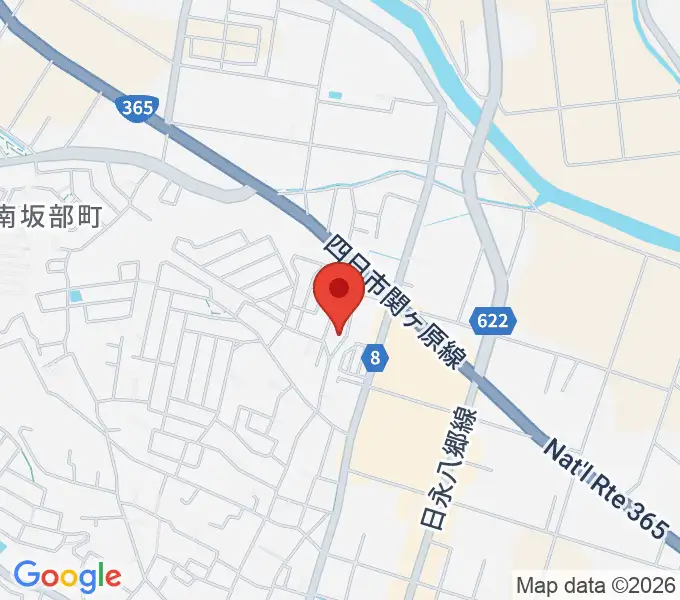 シークレットスタジオの地図
