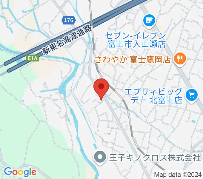 ウスイ音楽教室の地図