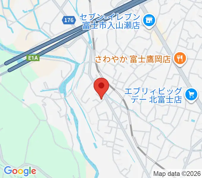 ウスイ音楽教室の地図