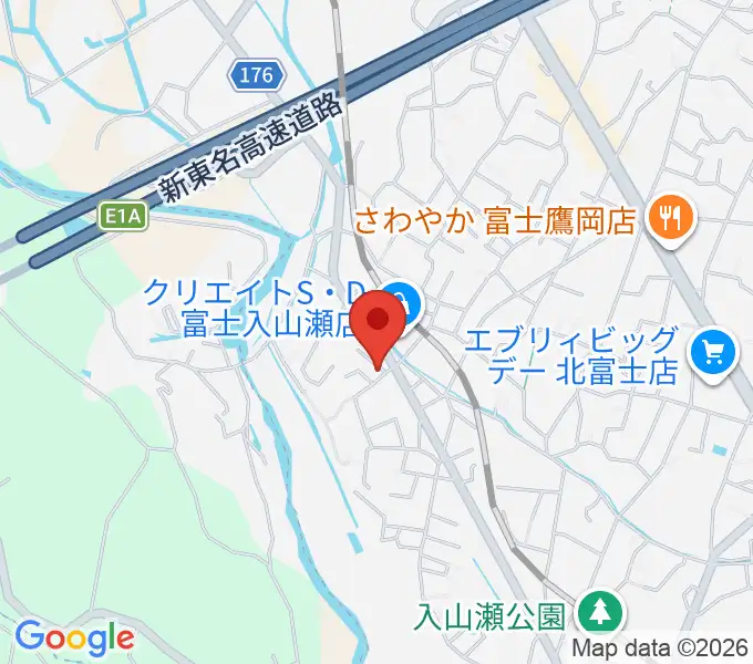 ウスイ音楽教室の地図