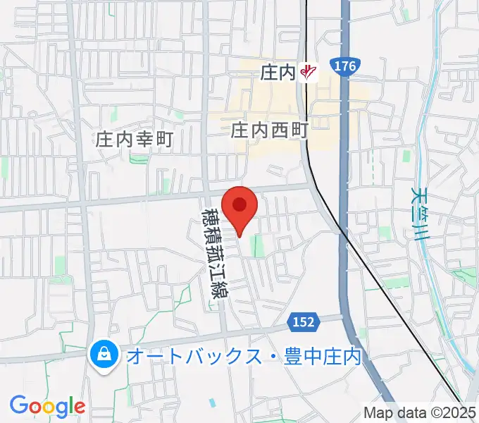 レイドバックミュージックスクール豊中校の地図