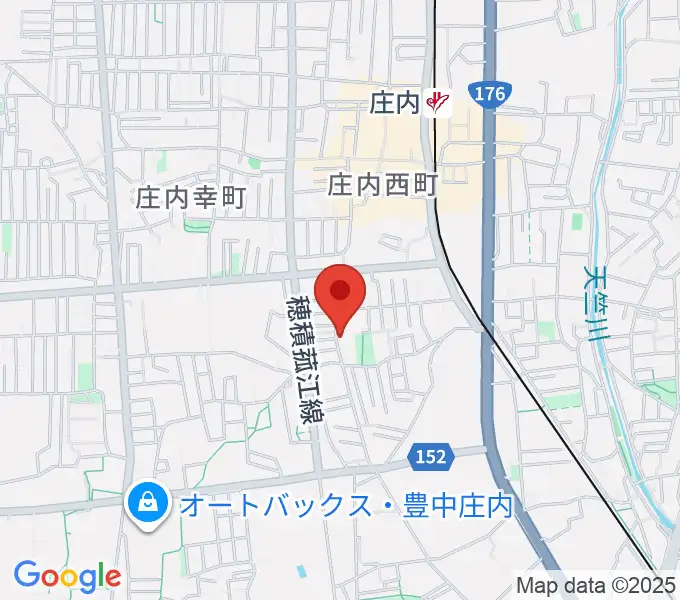 レイドバックミュージックスクール豊中校の地図