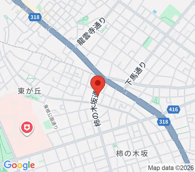 スタジオサーカスの地図