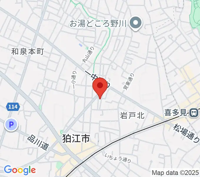 Mega Hyper Studioの地図