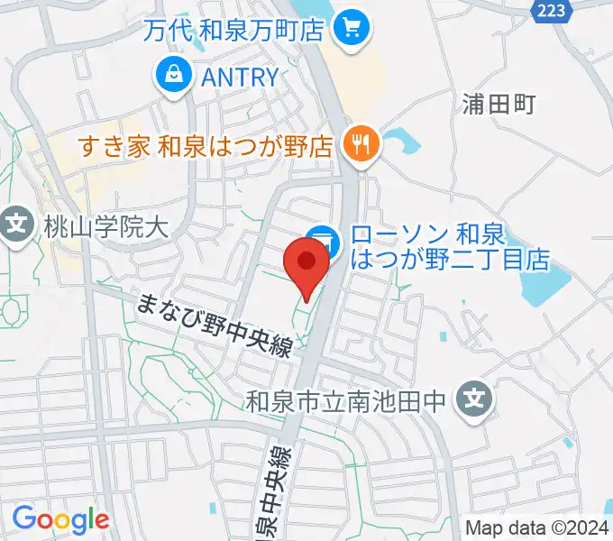 株式会社パワーステーションの地図