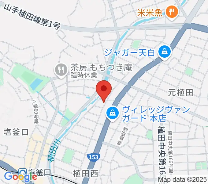 ゼロスタジオの地図