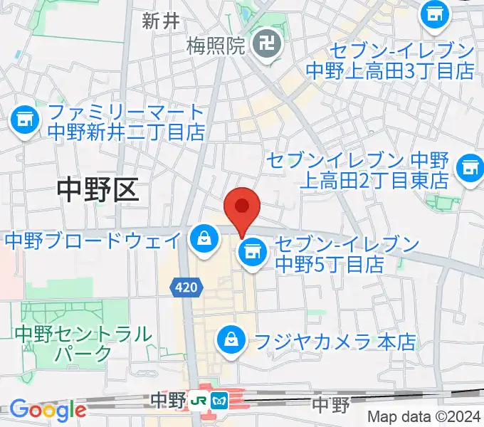 デイバイデイの地図