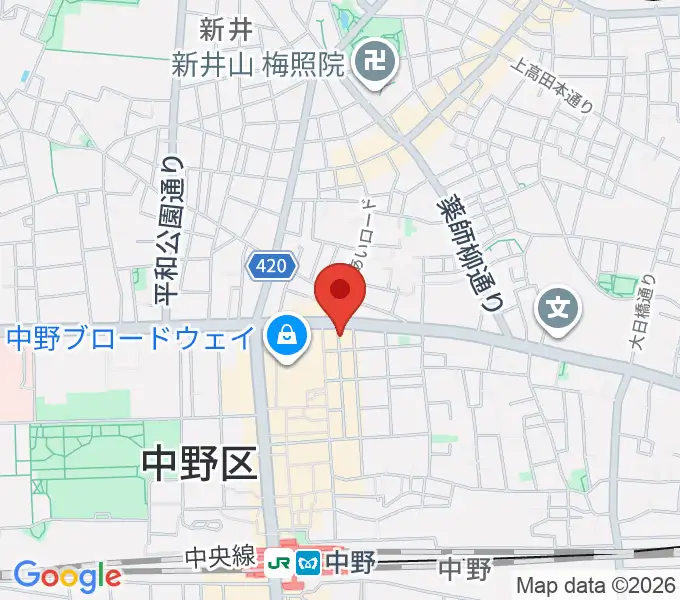 デイバイデイの地図
