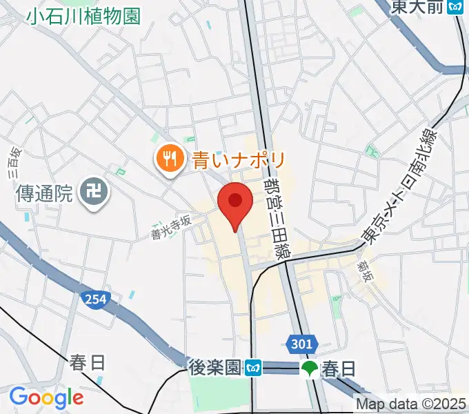 アルトフィールド音楽教室の地図