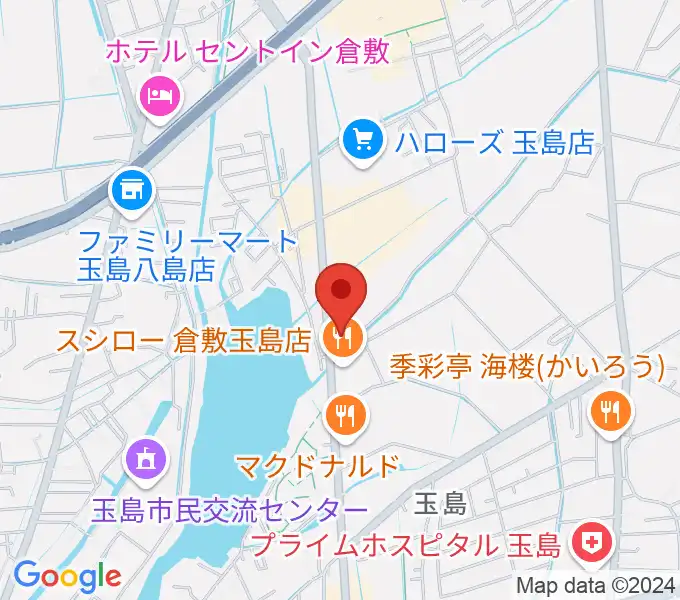 ミュージックサポートあうるの地図