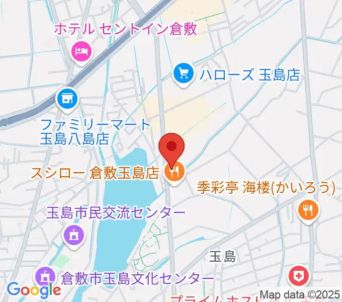 ミュージックサポートあうるの地図