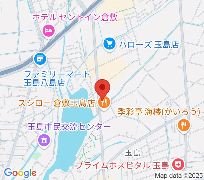 ミュージックサポートあうるの地図