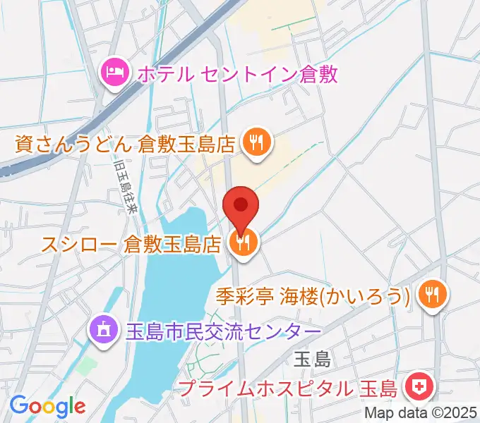 ミュージックサポートあうるの地図