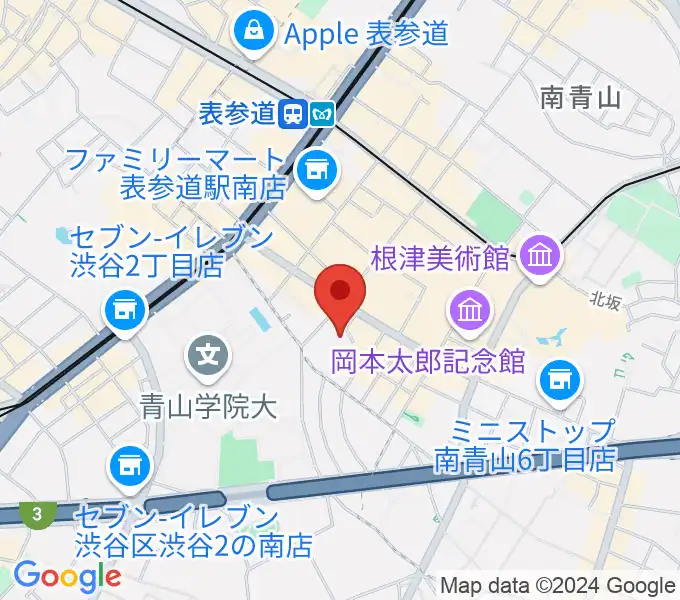 JBG音楽院 東京校の地図