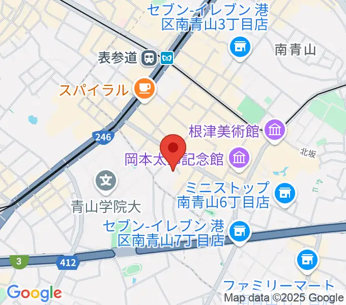 JBG音楽院 東京校の地図