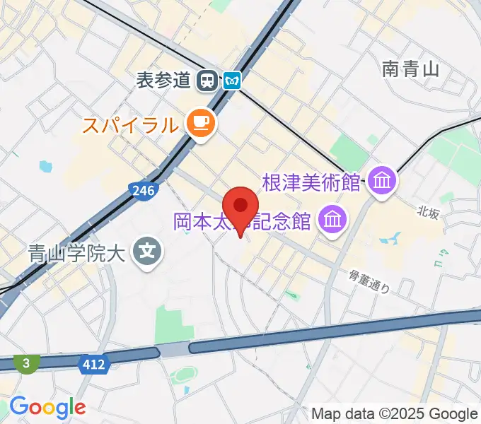 JBG音楽院 東京校の地図