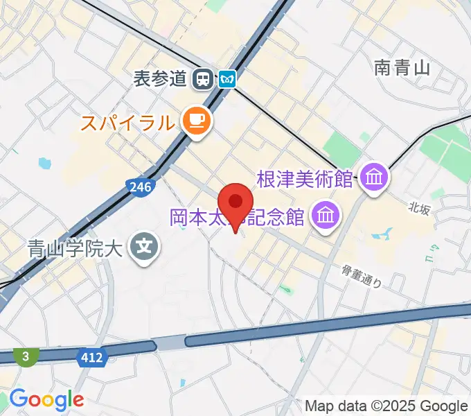 JBG音楽院 東京校の地図