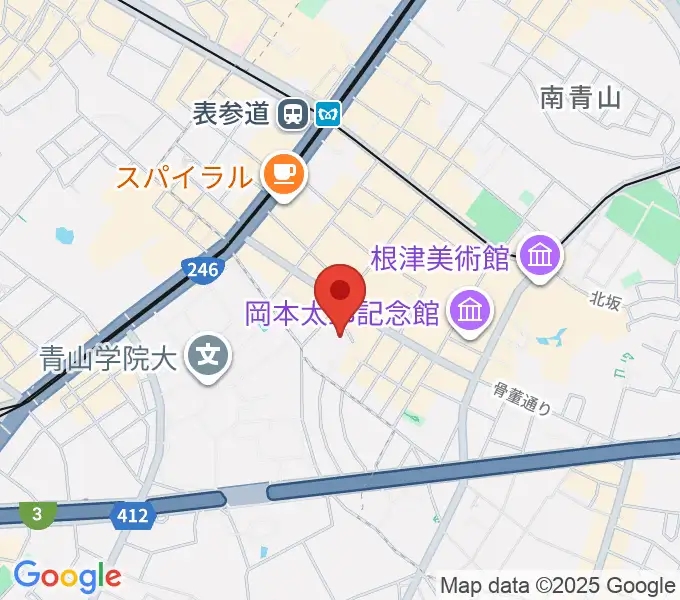 JBG音楽院 東京校の地図