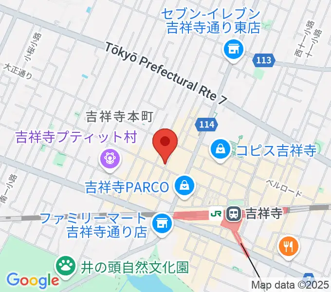 ROCK JOINT GBの地図
