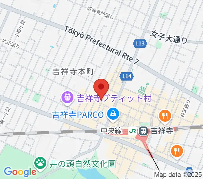 ROCK JOINT GBの地図